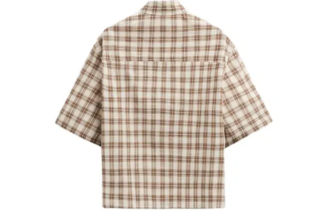 ZARA Plaid Short Sleeve Shirt