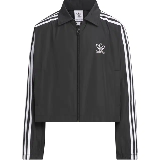 adidas originals Adicolor Woven Crop Jacket Logo