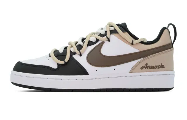 Nike Court Borough Low GS Black Brown