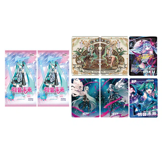 卡游 初音未来 初见包 生日乐章 卡牌周边