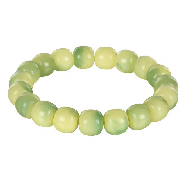 翠雅金楼 单圈绕指柔文玩手捻串 小青柠 老型珠文玩 菩提根 手串 男女同款情侣款