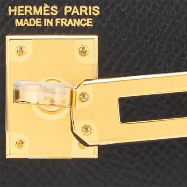 HERMES Mini Kelly Epsom Noir