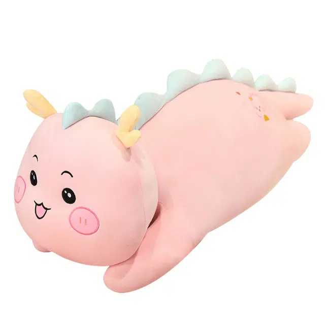 狐狸仙 软萌趴趴龙长抱枕 玩偶 毛绒公仔