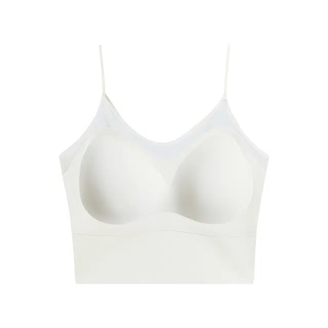 芬腾 轻薄无痕免穿文胸一体式网纱背心 女款