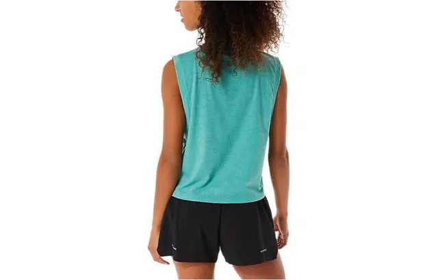 Asics Allover Printed Muscle Crop