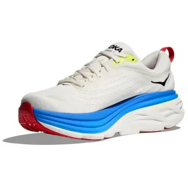 HOKA ONE ONE Bondi 8 White Blue