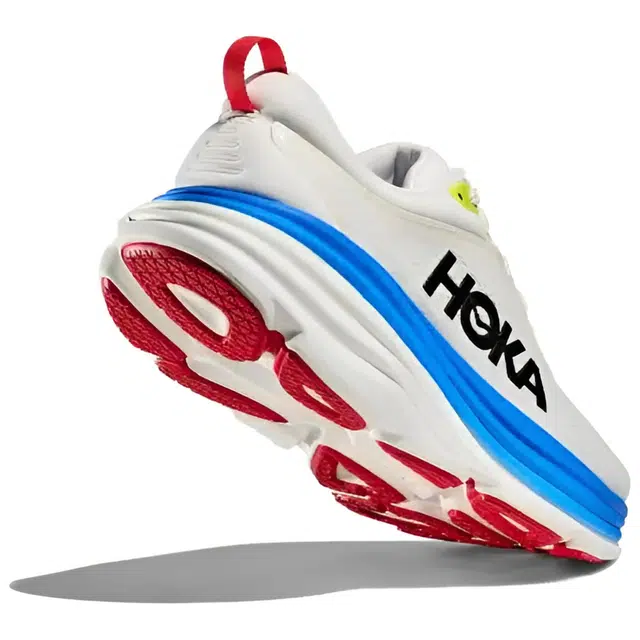 HOKA ONE ONE Bondi 8 White Blue