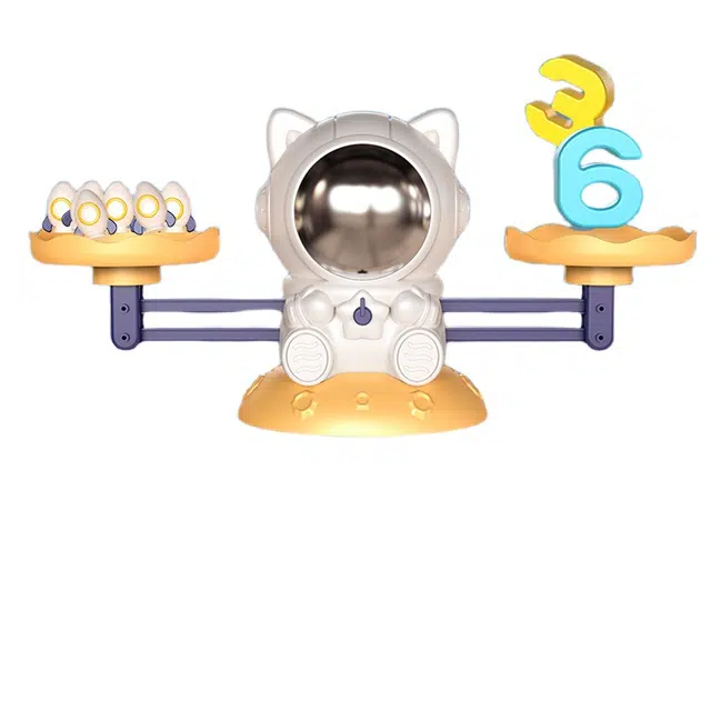 万童乐 航天猫天平秤 早教益智玩具