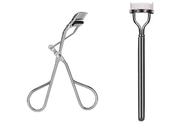 魅丝蔻 自然卷翘持久定型局部太阳花 新手便携卷翘器 美妆工具 两装