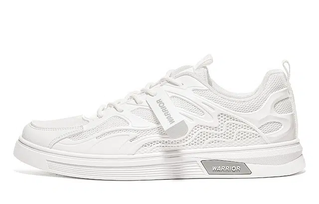Warrior Mesh White Sneakers