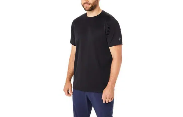 Asics Actibreeze Panel Jacquard Short Sleeve T-Shirt T