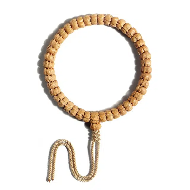 谧月珠宝 新中式小众多圈佛珠文玩盘玩 柏香籽/百香籽 手串 男女同款情侣款