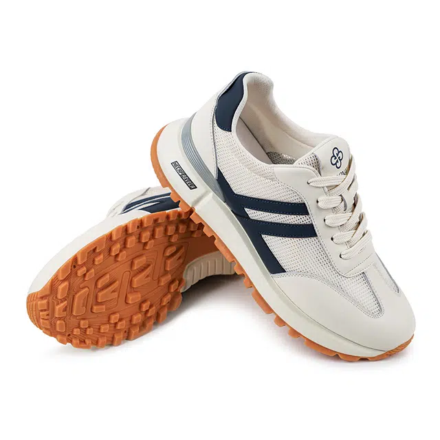 乔奈 厚底增高 时尚舒适 耐磨透气 低帮 生活休闲鞋 男款