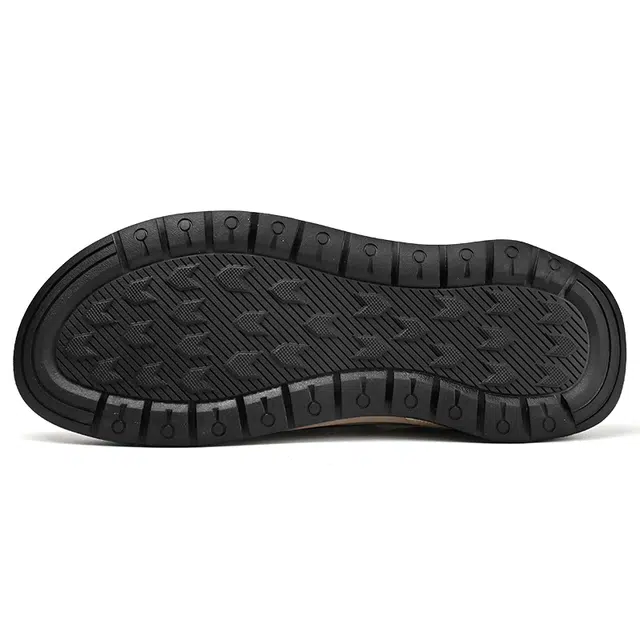 袋鼠头 牛皮 防滑耐磨透气 低帮 生活休闲鞋 男女同款