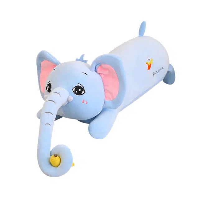 狐狸仙 大象抱枕 可爱长鼻象 玩偶 毛绒公仔