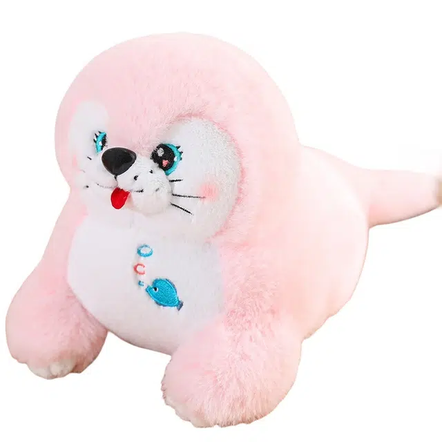 狐狸仙 可爱小海豹 海狮 玩偶 毛绒公仔