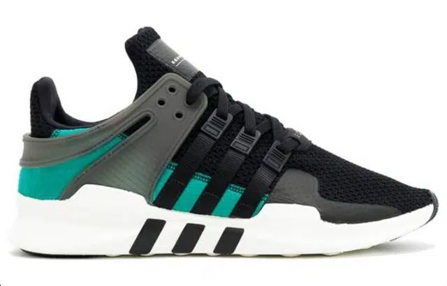 adidas originals EQT Support ADV Core Black Sub Green Vintage
