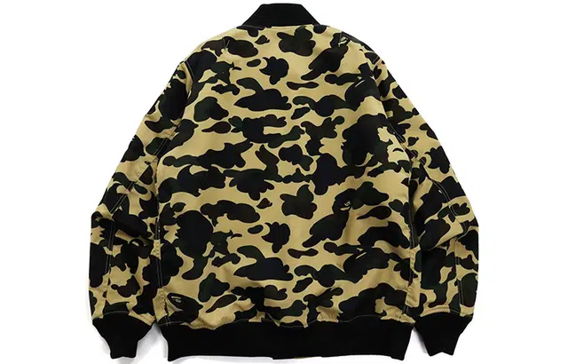 A BATHING APE BAPE 1st Camo MA-1 Jacket