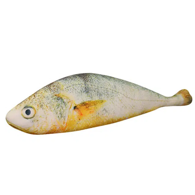 狐狸仙 大黄鱼抱枕 玩偶 毛绒公仔