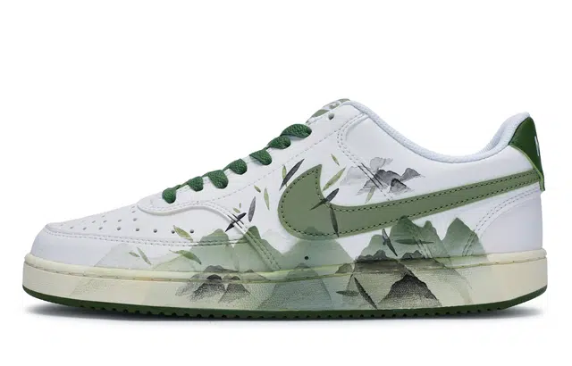 Nike Court Vision 1 White Green