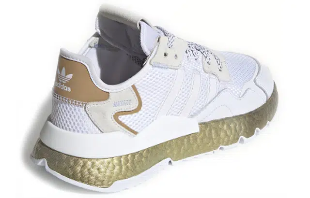adidas Nite Jogger White Gold