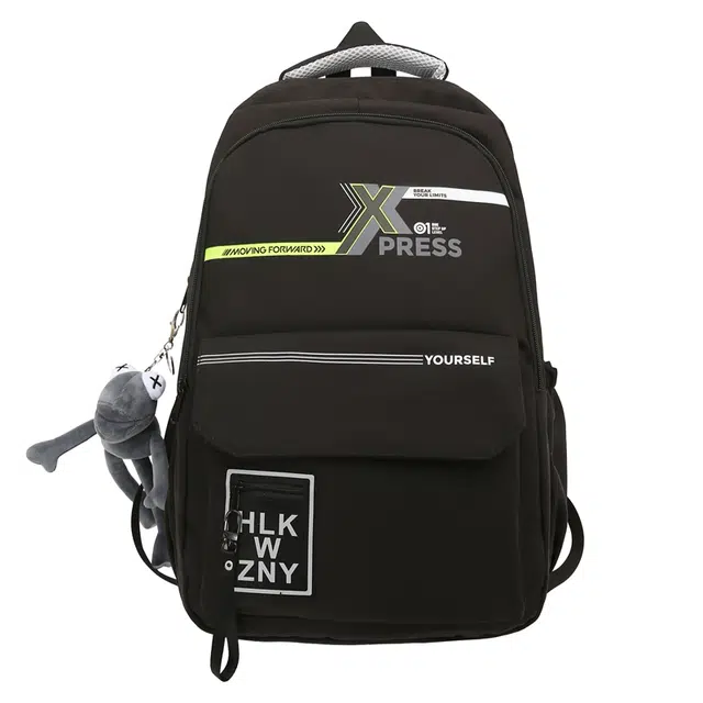 笛贝嘉 韩版潮流大容量休闲 尼龙 双肩包 男女同款情侣款 多色