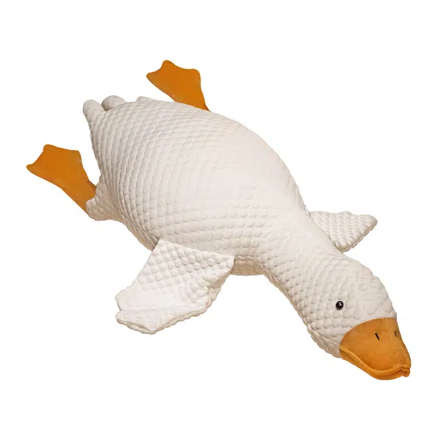 公主恋人 冰丝凉豆豆大白鹅抱枕 玩偶 毛绒公仔