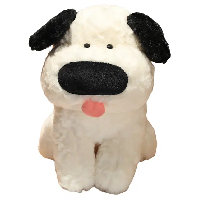 万童乐 汉堡汪大鼻子狗 玩偶 毛绒公仔