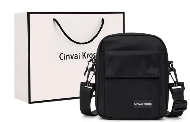 Cinvai&Krose Black Crossbody Bag