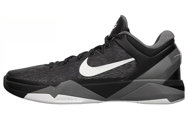 Nike Zoom Kobe 7 Black White Wolf Grey 7