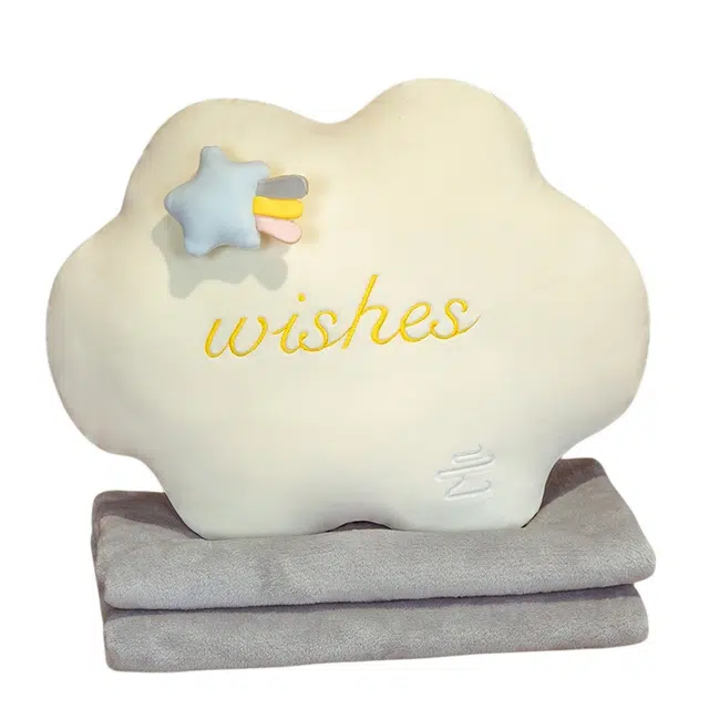 狐狸仙 可拆洗抱枕被 两用可爱小枕头 玩偶 毛绒公仔