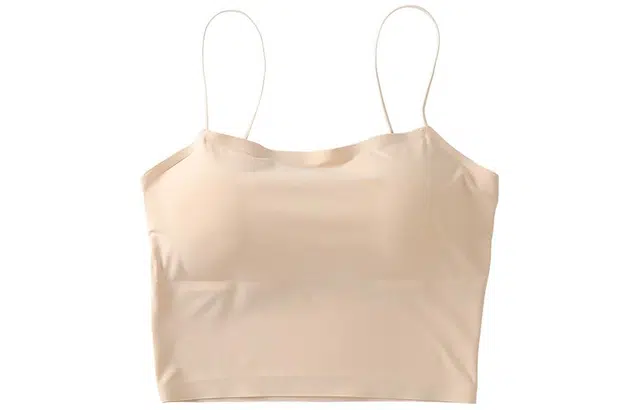 二三二三 无痕防走光带胸垫吊带 女款