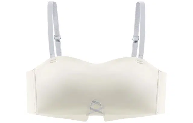 二三二三 纯色小胸聚拢上托显大防下垂无钢圈文胸 女款