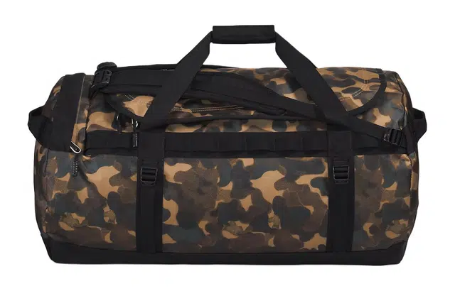 The North Face Base Camp Duffel 95L Camo Black