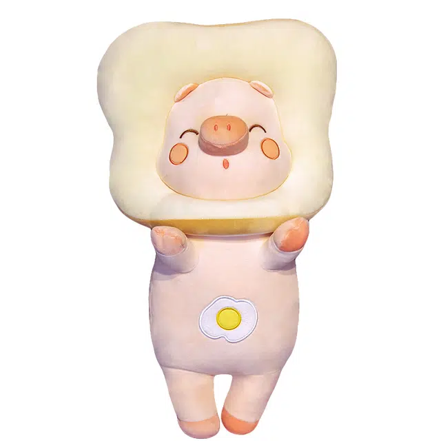 狐狸仙 吐司面包猪 站趴姿太阳花 玩偶 毛绒公仔