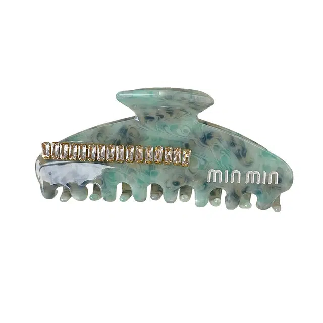 秦福炫 法式复古抓夹后脑勺盘发发饰高级感鲨鱼夹子头饰 发夹 女款