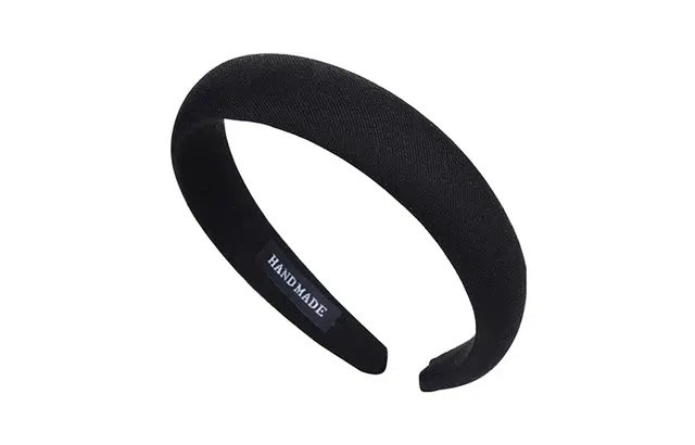 左欧 显脸小高颅顶显高厚海绵高端外出压碎发 头箍 女款