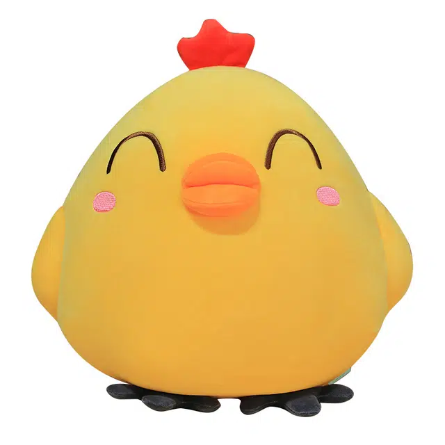 狐狸仙 小黄鸡 呆萌可爱小鸡宝宝 玩偶 毛绒公仔