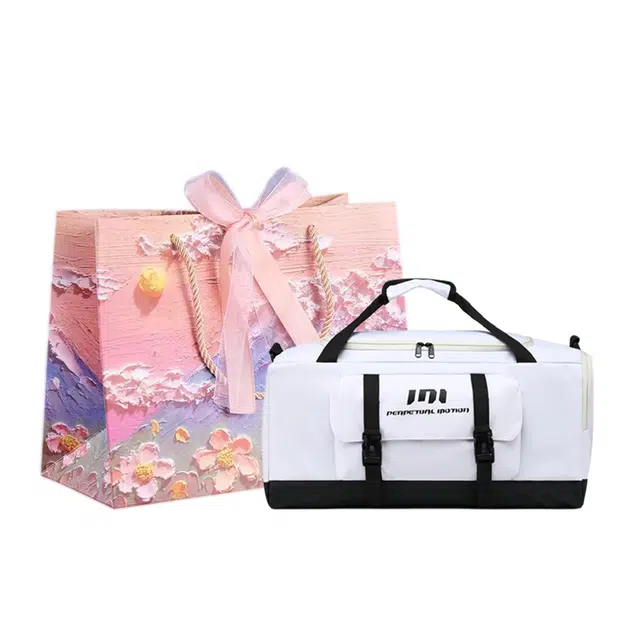 奕旅 大容量手提包出差通勤出行 牛津纺 旅行包 常规 男女同款情侣款 白色/卡其色/黑色/蓝色