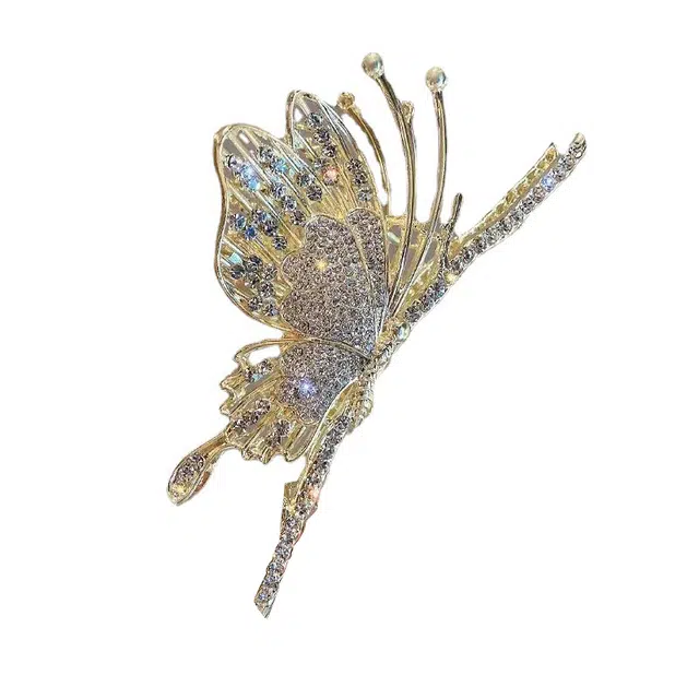 妖娆猫 超仙气质蝴蝶抓夹高级感时尚 发夹 女款