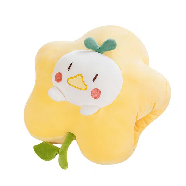 狐狸仙 可爱小兔子花朵暖手 玩偶周边