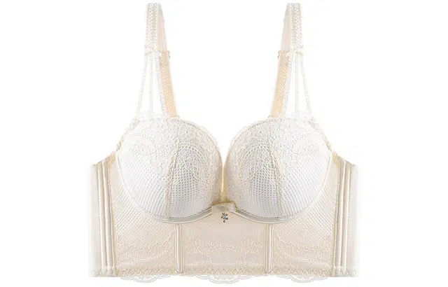 二三二三 聚拢调整型上托防下垂无钢圈文胸 女款 香槟肤