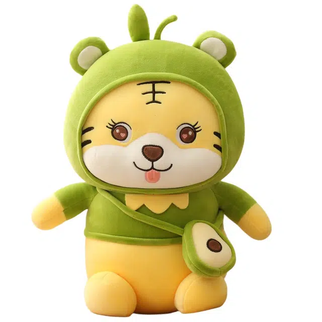 狐狸仙 卡通动物 水果老虎 玩偶 毛绒公仔