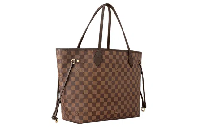 LOUIS VUITTON Neverfull MM Damier Ebene Tote