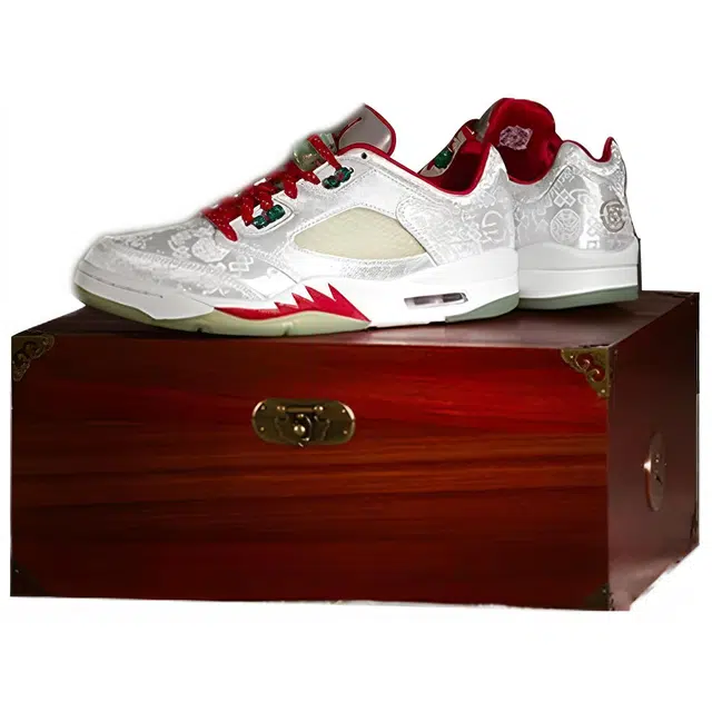 CLOT x Jordan Air Jordan 5 Low White SilkAJ5 20