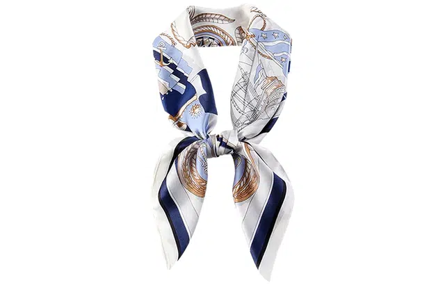 优幽兰 小众设计感撞色 小方巾实用搭配 多功能包包装饰 减龄气质 丝巾 女款