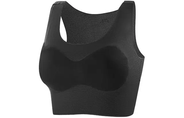 二三二三 纯色防震大胸显小聚拢无痕薄款背心 女款