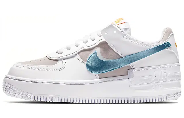 Nike Air Force 1 Shadow White Grey Blue
