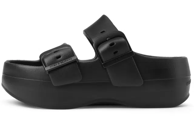 CHARLESKEITH ck EVA 5cm BlackWhitePink
