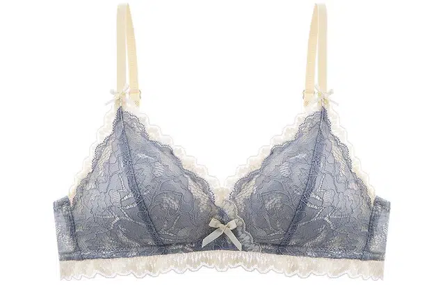 二三二三 植物花卉简约舒适蕾丝无痕文胸 女款